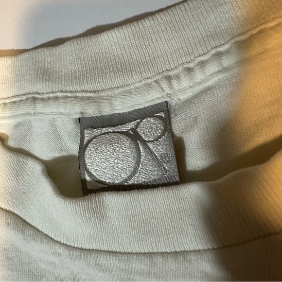 Vintage 1989 Op Ocean Pacific Surf T-Shirt Neon Single Stitch 2 Sided - Picture 2 of 9